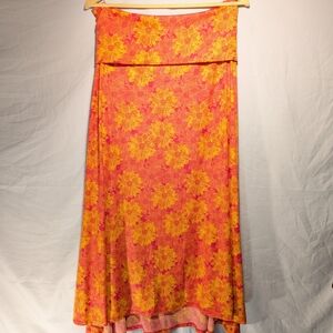 LuLaRoe Maxi Skirt M